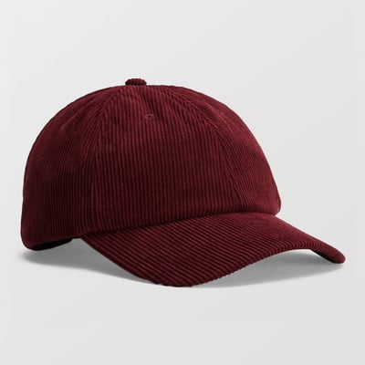 Casquette en velours côtelé MONOPRIX
