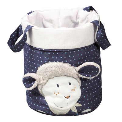 Lot de 3 Corbeilles gigogne en tissu en coton SAUTHON