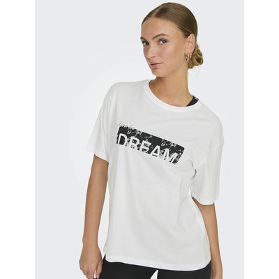 T-shirt Space Life coupe ample col rond ONLY PLAY