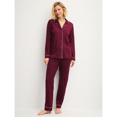 Pyjama boutonné sur toute la longueur manches longues Coton NIGHT LOVERS CALIDA