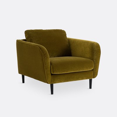 Fauteuil in fluweel, Amy LA REDOUTE INTERIEURS