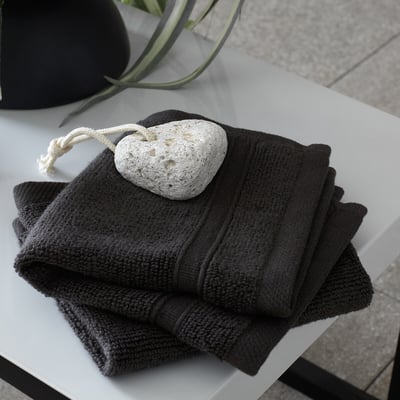 Set of 2 Zero Twist Cotton Face Cloths CATHERINE LANSFIELD