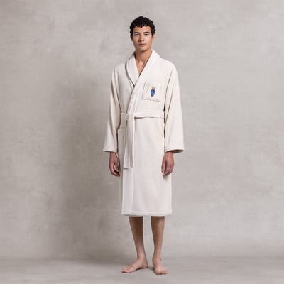 Peignoir de bain en velours, DENIM BEAR RALPH LAUREN HOME