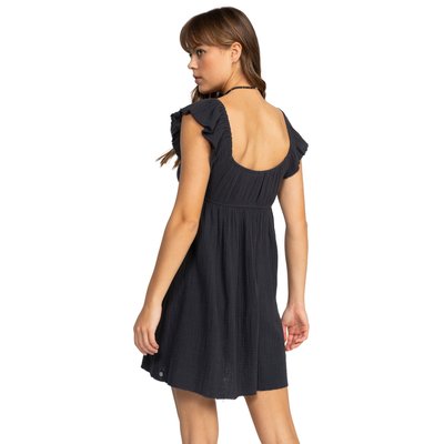 Robe courte à manches bouffantes LUNA MINI. ROXY