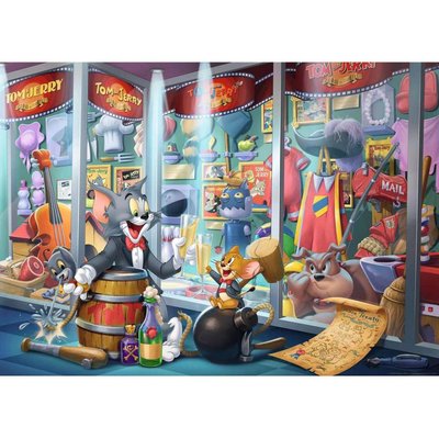 Puzzle 1000 pièces - La gloire de Tom & Jerry RAVENSBURGER