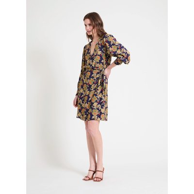 Robe courte portefeuille imprimée NATALINA NAF NAF