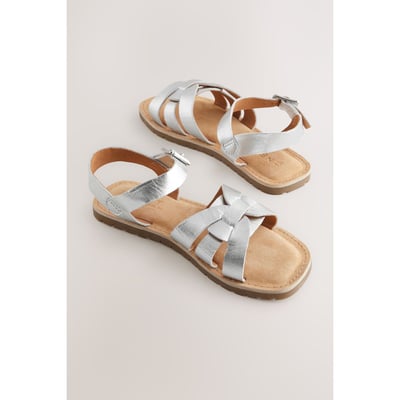 Sandales tissée en cuir NEXT