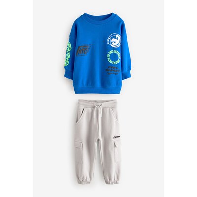 Pantalon de jogging et sweat à motif placé NEXT