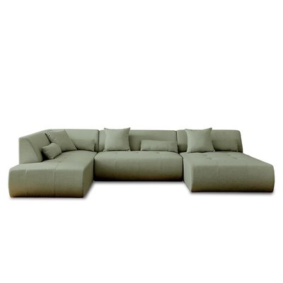 Canapé Panoramique Tissu 7 places - ONYX LISA DESIGN