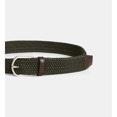 Ceinture bidio elastique toile tressée GALERIES LAFAYETTE