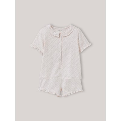 Pyjashort en jersey - imprimé Lisa en coton biologique CYRILLUS