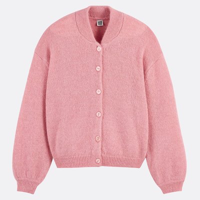 Cardigan col montant, grosse maille alpaga mélangé LA REDOUTE COLLECTIONS