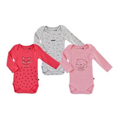 Lot de 3 bodies fille delicia sucre d'orge SUCRE D'ORGE