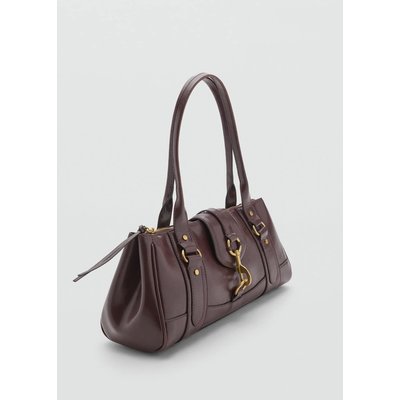 Sac porté épaule moyen mousqueton MANGO