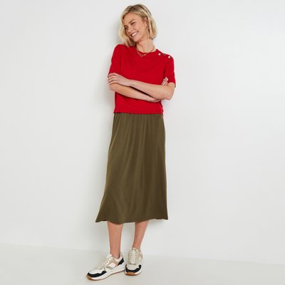 Jupe mi-longue GRAIN DE MALICE
