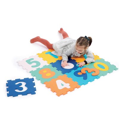 Tapis d'éveil 9 dalles chiffres LUDIMOUSSE