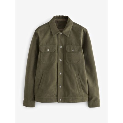 Veste daim kaki homme La Redoute