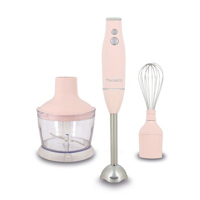 Mixeur 3 en 1 - 600W - 2 vitesses, RETRO MENASTYL