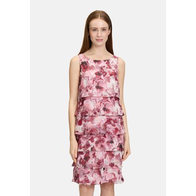 Robe de cocktail à volant VERA MONT