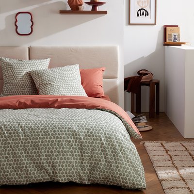 Housse de couette imprimée en coton, Made in France, PALMAE A DEMAIN