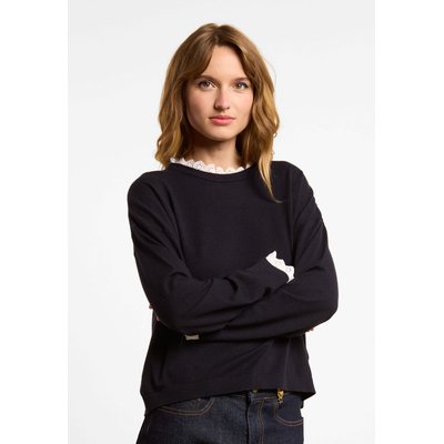 Pull col dentelle La Redoute