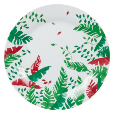 Assiette plate Bornéo rouge 26 cm (lot de 6) TABLE PASSION