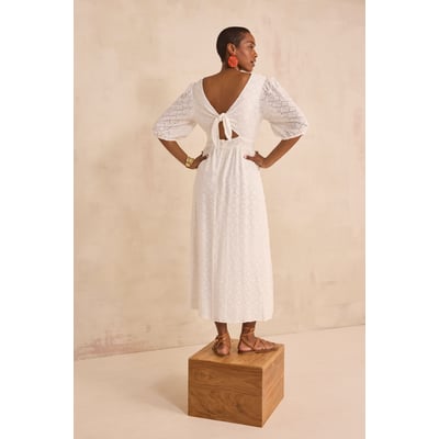 Robe longue brodée BIJOU Maison 123