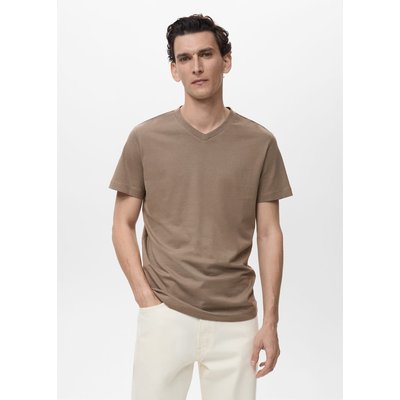 T-shirt col en V MANGO MAN