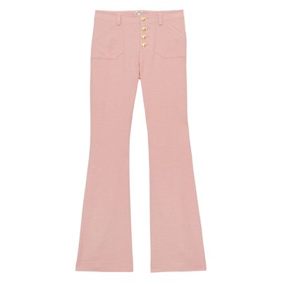 Pantalon Charlotte en coton rose INES DE LA FRESSANGE PARIS