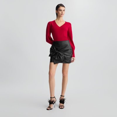 Pull rouge avec cut-out LIU JO
