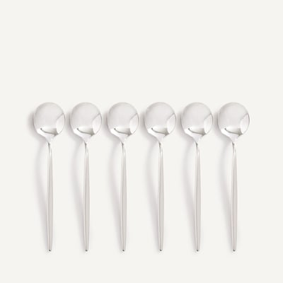 Lot de 6 cuillères à café en inox, NAGI AM.PM