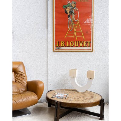 Table basse Capron Pénélope N°30 - Bon état DEBONGOUT