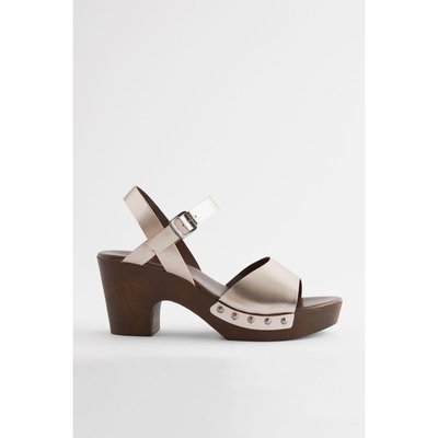 Sandales sabots talon carré pointure large NEXT