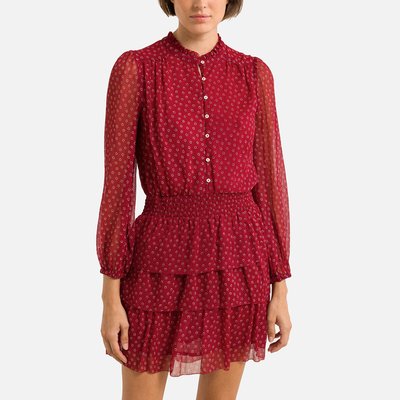 Платье короткое с рисунком PEPE JEANS