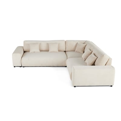 Canapé d'Angle droit 5 places - GARANCE LISA DESIGN