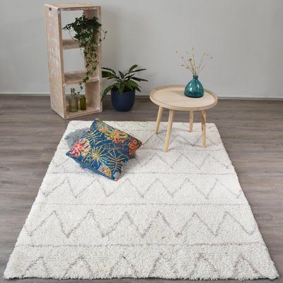 Authentique tapis berbère fait à la main en coton BIO BERBERE UN AMOUR DE TAPIS