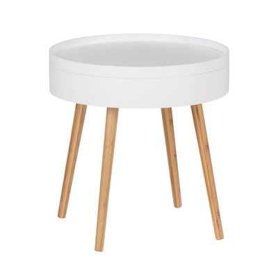 Table d'appoint ronde avec rangement FINJA WENKO