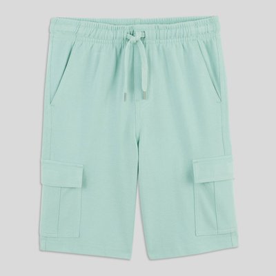 Short cargo élastique à cordon, BIO MONOPRIX