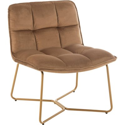 Fauteuil en métal, carré, Horatio JOLIPA