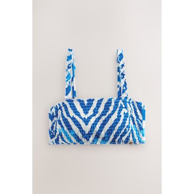 Haut de bikini bandeau froncé NEXT
