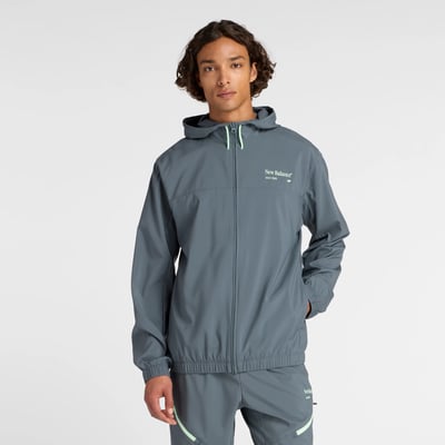 Reimagined Woven Graphic Jacket NEW BALANCE