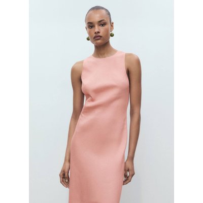 Robe midi bretelles MANGO