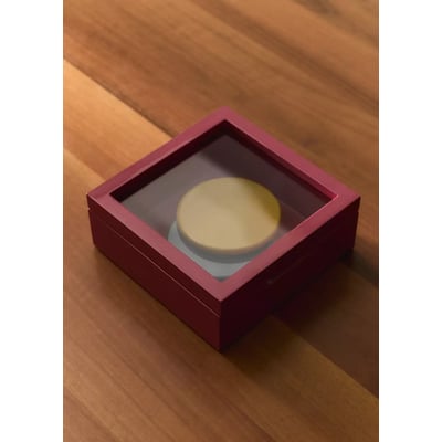 Boîte en bois à couvercle transparent MANGO HOME
