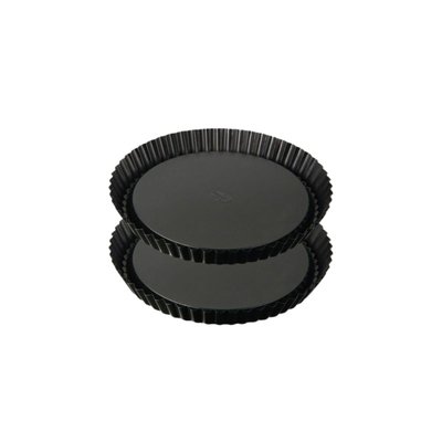 Lot de 2 moules à tarte renversée DR OETKER