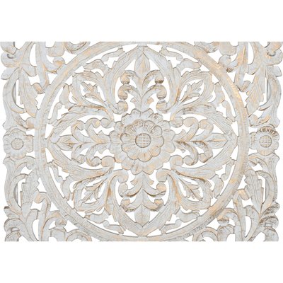 Tête de lit en bois, décor mandala RECOLLECTION
