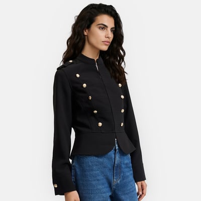 Chaqueta de oficial, corte entallado, elástica LA REDOUTE COLLECTIONS