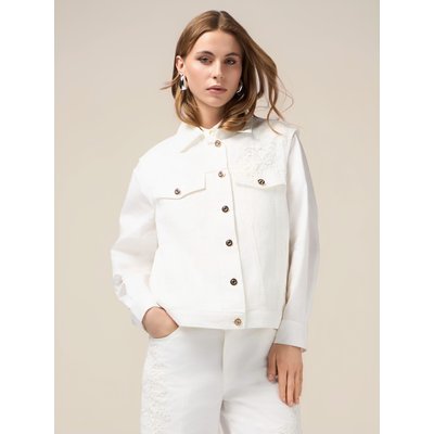 Gilet en gabardine de coton mélangé OLTRE