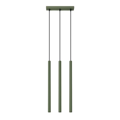 Suspension Acier Vert Olive G9 3 Pastelo Line EDEN