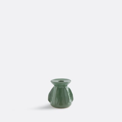 Bougeoir en céramique texturée H9,5 cm, Ilia LA REDOUTE INTERIEURS