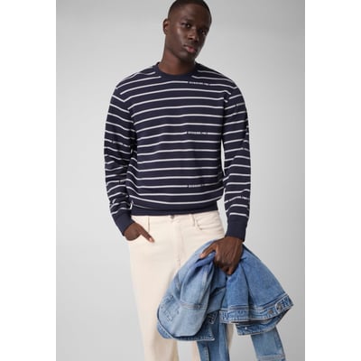 Sweat-Shirt À Rayures GUESS